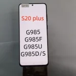 S20 Plus has a defective display screen that runs well and is suitable G985 G985F G985U G985D/S replacement component screen Bangladesh (New)