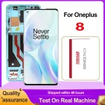 6.55 OnePlus 8 AMOLED Display Touch Screen Digitizer Assembly 1+8 LCD IN2013 IN2017 IN2010 Replacement Parts Bangladesh (New)