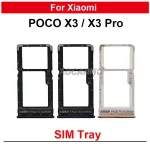 1 Xiaomi Poco X3 X3Pro Sim Card Slot Sim Tray Holder Replacement Repair Part Bangladesh (New)