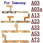 Volume Power Switch On Off Button Key Ribbon Flex Cable Samsung Galaxy A03 Core A03s A13 A23 A33 A53 A73 4G/5G Bangladesh (New)