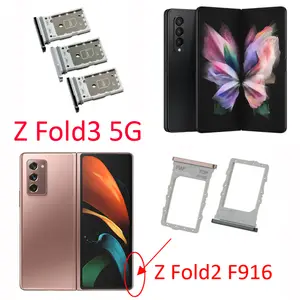 S0f1d553cbec84a8dae14a7ab72fc7ae0T_300x300q75 Samsung Galaxy Z Fold2 Fold3 Fold4 5G Phone Sim Chip Card Tray Slot Z Fold 2 3 4 F916 F926 F936 BackShell Drawer Holder Bangladesh (New) - Image 1