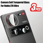 3 Set Camera Lens Glass ZTE nubia Z70 Ultra 5G HD Clear Camera Protector Nubia Z60 Ultra Z60Ultra Z70Ultra Lens Film Cover Bangladesh (New)
