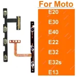 Power Volume Key Side Button Flex Cable Motorola Moto E13 E20 E22 E30 E32 E32s E40 On/Off Power Volume Flex Ribbon Parts Bangladesh (New)