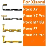 Power Audio SideKey Flex Ribbon Xiaomi Poco X7 M7 F7 Pro 5G Power Volume Flex Ribbon Cell Phone Replacement Parts Bangladesh (New)