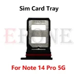 10 Xiaomi Redmi Note 14 Pro Plus SIM Card Tray Slot Holder Adapter Socket Repair Parts Bangladesh (New)