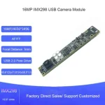 4K 16MP IMX298 Mini USB Camera Module AF/FF Auto Focus 71 Degree Color Image USB Free Drive OTG Webcam Video Lightburn Bangladesh (New)