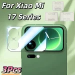 3 Pack Tempered Glass Back Screen Protector Xiaomi 17 17 Pro 17 Pro Max Durable Scratch Resistant No Lens Protector Bangladesh (New)