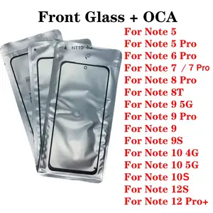 S14526de5411947b3b45164ebbe5125d52_300x300q75 Redmi Note 7 8 9 10 10S 8T 9S 12 12S 5 6 4G 5G Pro Plus Pro+ Outer Front Touch Screen Glass Panel with OCA Bangladesh (New) - Image 1