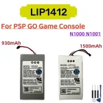 LIP1412 3.7V 930mAh 1500mAh Rechargeable Battery PSP GO N1000 N1001 Game Console Batteries Replacement +free tools Bangladesh (New)