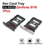 Sim Card Replacement ASUS ROG Zenfone 9 10 Sim Tray Holder Socket Slot Repair Parts Black White Bangladesh (New)