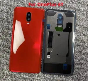 S15a0ca1e597740749902cd30577b4f41i_300x300q75 6.41 Back Glass OnePlus 6T 1+ 6t A6010 A6013 Back Battery Cover Rear Door Housing Case With Camera lens+Adhesive Bangladesh (New) - Image 1