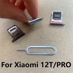 Xiaomi MI 12T Pro MI12T Sim Card Tray Slot Holder Socket Adapter Connector Repair Parts Replacement Bangladesh (New)
