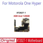 Original Motorola Moto One Hyper XT2027 1 Motherboard Mobile Electronic Panel Circuits With Chips Plate 4GB And 128GB Bangladesh (New)