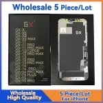 5 Pieces/Lot iPhone 11 12 13 14 15 X XS XR Pro MAX Plus Screen Lcd Display With Touch Assembly GX OLED Bangladesh (New)