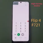 6.7 inch AMOLED is used the Samsung Z Flip4 F721U F721B F721UD/S LCD display screen. replacer Bangladesh (New)