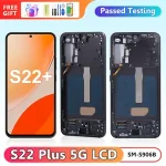 S22 Plus TFT Display Screen Assembly Samsung Galaxy S22+ 5G SM S906B SM S906B/DS Lcd Display Digital Touch Screen with Frame Bangladesh (New)