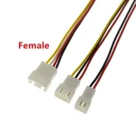 JST Connector Micro XH2.54 3Pin 4Pin Plug Jack Wire Connector Pitch 2.54mm 26AWG 20CM 3/4P Male Female Plug Socket Cable Adapter Bangladesh (New)