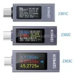 Multi function Intelligent Digital Display DC Voltage Ammeter Power Meter Type c Cell Phone Charging Tester DC 4 30V 0 12A Bangladesh (New)