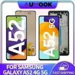 LCD Screen Samsung Galaxy A52 4G 5G LCD Display Touch Screen Digitizer Assembly A525F A525M A526B A526W A526U Repair Parts Bangladesh (New)