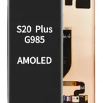 ORI 120HZ Amoled Samsung Galaxy S20 Plus G985 G986 LCD Display Touch Screen Digitizer with Frame S20+ Replacement Bangladesh (New)