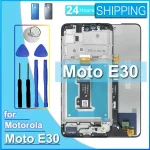6.5 LCD Display Motorola Moto E30 Phone XT2158 6 LCD Display Touch Screen Digitizer Assembly Moto E30 LCD With Frame Bangladesh (New)
