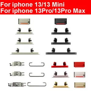 S227f0de9645349d5b037eda418b6229aZ_300x300q75 1Set Power Mute Volume Button iPhone 13 13Mini 13 Pro 13 Pro Max Power Volume Mute Side Key+Bracket Iron Hook Small Metal Bangladesh (New) - Image 1