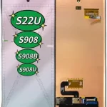 Samsung Galaxy S22 Ultra 5G Lcd S908B S908B/DS 100% testing Display Touch Screen Digitizer Replacement With defects screen Bangladesh (New)
