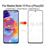 Front Screen Glass Xiaomi Redmi Note 11 Pro+Plus 5G 21091116UG 21091116UC Outer Glass Lens+OCA Optically Clear Adhesive Bangladesh (New)