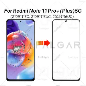 S241b2fa62e0c4ce1baf0d2580e0bfa39j_300x300q75 Front Screen Glass Xiaomi Redmi Note 11 Pro+Plus 5G 21091116UG 21091116UC Outer Glass Lens+OCA Optically Clear Adhesive Bangladesh (New) - Image 1