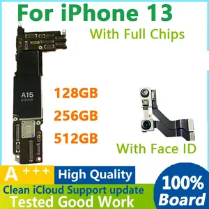 S25df865b194a43bd97cea102b0a6164dg_300x300q75 Fully Tested Authentic Motherboard iPhone 13 Mainboard with Face ID Chips Logic Board IOS System Cleaned iCloud 128G 256G Bangladesh (New) - Image 1