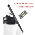 5MP OV5693/12MP IMX258 2K/4K HD AF/FF USB2.0 Camera Module 3840H x 2160V 30FPS 75° Intelligent Terminal Equipment MJPEG YUY2 Bangladesh (New)