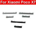 Xiaomi Poco x7 Poco x7 Pro On Off Power Volume Side Button Volume Power On Off Key Side Button Flex Cable Replacement Parts Bangladesh (New)