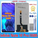 Original Infinix Note 10 Pro X695 LCD Display Note10 Pro Touch Screen X695D Digitizer Assembly Note 10Pro Replacement Phone Bangladesh (New)