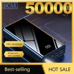 Fast Charge Large Capacity Power Bank 50000 mAh 30000 20000 Power Bank Bangladesh (New)