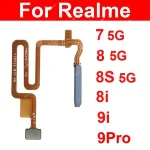 Fingerprint Sensor Flex Cable Realme 7 5G 8 8S 5G 8I 9I 9Pro 4G 5G Power Button Fingerprint Home Touch Sensor Flex Cable Bangladesh (New)