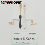 Novaphopat Infinix Smart 8 X6525 / Smart 8 Pro X6525B Power On Off Volume Up Down Switch Power Button Flex Cable Ribbon Bangladesh (New)