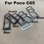 Xiaomi Poco C65 Sim Card Tray Slot Holder Socket Adapter Connector Repair Parts Replacement Bangladesh (New)