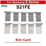 Samsung Galaxy S21 FE Single / Dual Sim Card Sim Tray Holder Socket Slot Repair Replacement Parts Blue White Bangladesh (New)