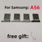 Micro SIM Card Adapter Tray Samsung Galaxy A56 SM A566 A566B A566E A566M Card tray chip slot drawer Holder Replacement Part Bangladesh (New)