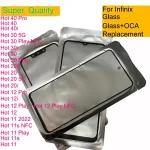 10/Lot Infinix Hot 60i 50i 50 40 Pro 30 20 12 11 11S 20S 40i 30i 20i Touch Screen Front Outer Glass Panel Lens With OCA Bangladesh (New)