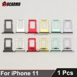 1/Lot Apple iPhone 11 SIM Card Tray Drawer Holder Single Dual Slot Replacement Parts Bangladesh (New)