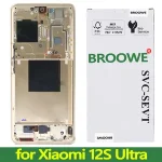 Top notch quality 6.73 AMOLED Display Xiaomi 12S Ultra LCD Touch Screen Digitizer Repair Parts Mi 12S Ultra Display Bangladesh (New)