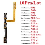 10 Power Volume Switch On Off Button Flex Cable Samsung A02 A02S A03 A03S A03 Core A21S A22 A32 A33 A12 A52 A53 A72 A73 Bangladesh (New)