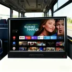 Portable Android LED HDTV Smart TV Camping Car Bus 14 20 12V/24V DVB T2 ISDB T ATSC Tuner USB Port Battery Optional Bangladesh (New)