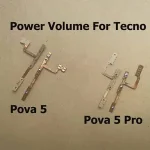 Tecno Pova 5 Pro Power On / Off Switch Button Volume Key Button Flex Cable Bangladesh (New)