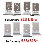 Samsung Galaxy S23 Plus S23+ S911 S916 Phone BackShell SIM Chip Tray Slot Card Holder Pocket S23 Ultra S918 Bangladesh (New)