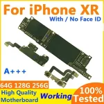 Unlocked Motherboard iPhone Xr With Face ID Logic Board Supdate IOS System Clean iCloud 64GB 128GB 100% Wokring Mainboard Bangladesh (New)