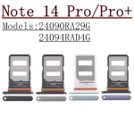 Sim Card Tray Adapter Xiaomi Redmi Note 14 Pro 5G Note 14 Pro+ Plus SIM Card Holder Card Reader Connector Parts Bangladesh (New)