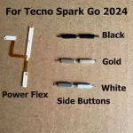 Tecno Spark Go 2024 Side Keys Power Volume Button Buttons Switch On Off Replacement Repair Parts BG6 Bangladesh (New)