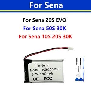 S43172ddf41f1476b8e1d14b4aa017a4e5_300x300 BackShell Rechargeable Battery Sena 20S EVO 1200mAh 10S 20S 30K 50s 30k 1000mAh Batteria 952439 Wireless Headset 952439 + tools Bangladesh (New) - Image 1